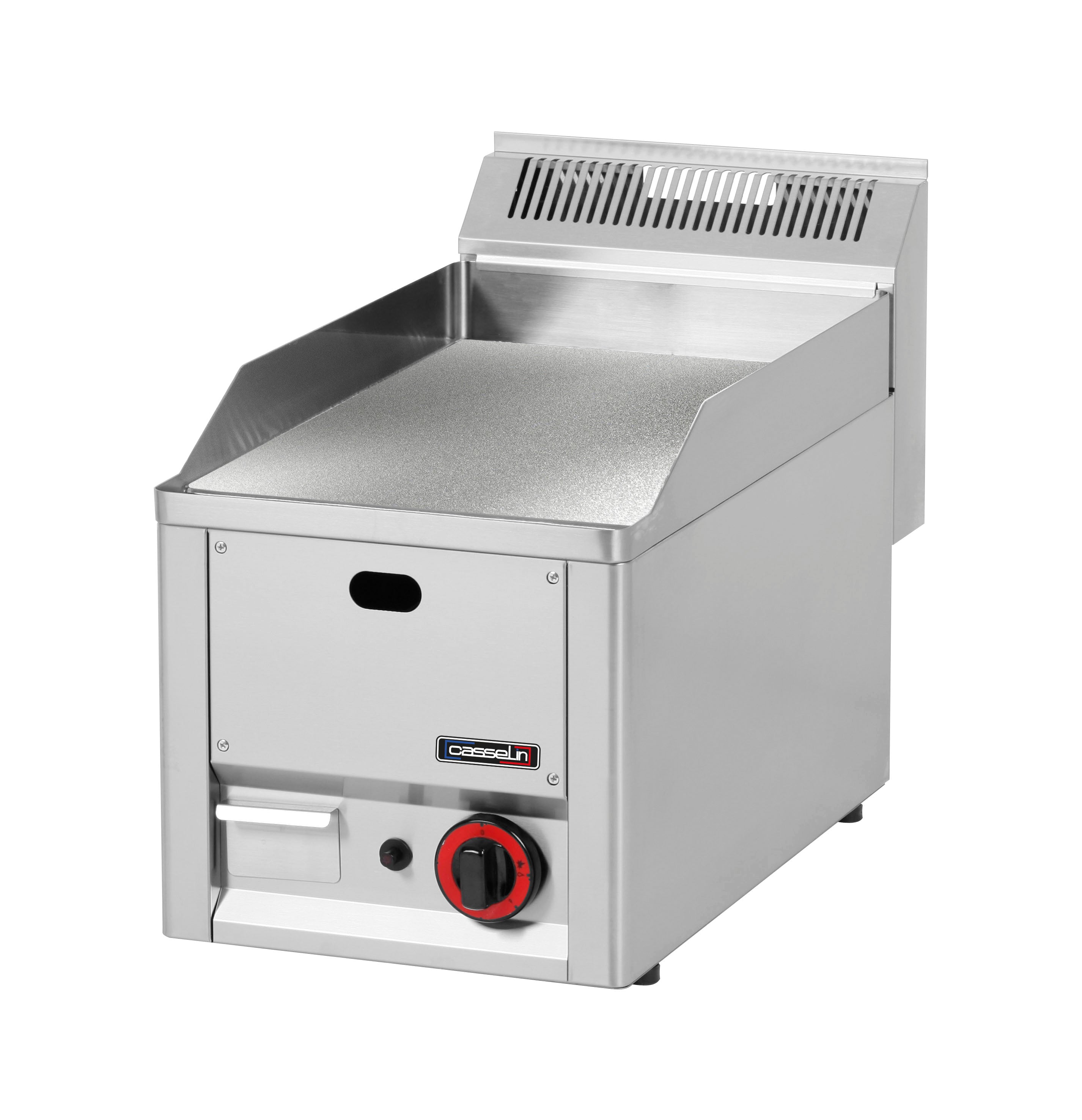 Gasgrillplatta, texturerad krom, 33