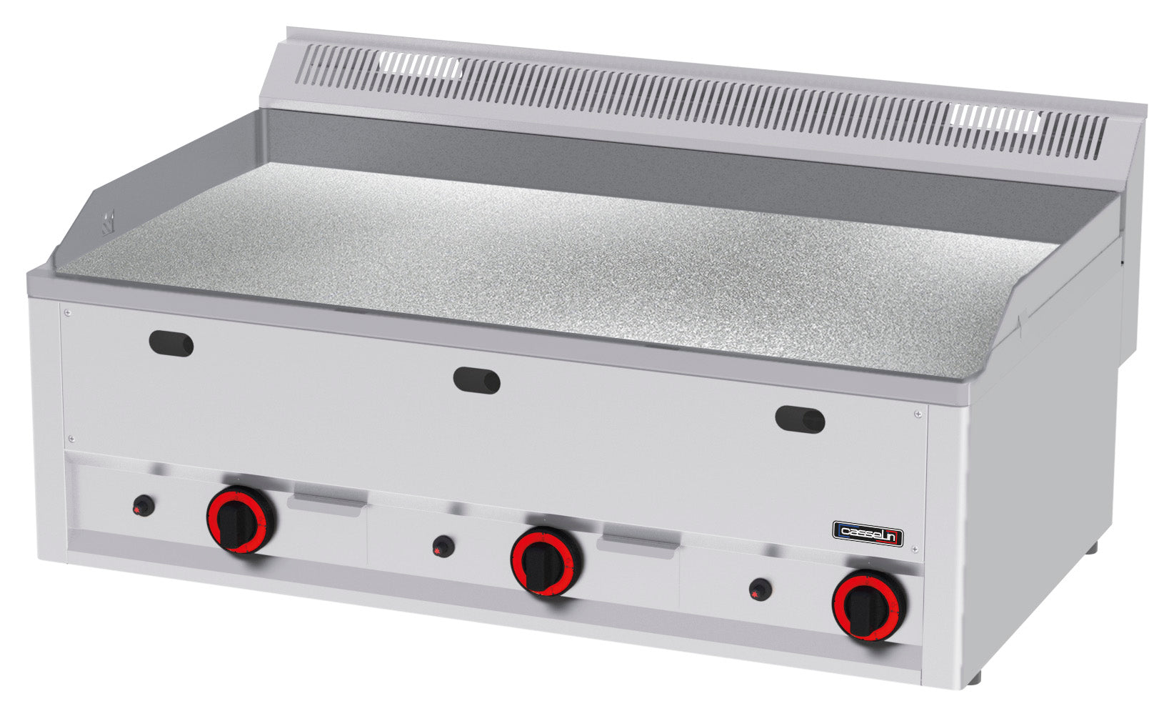 Gasgrillplatta med texturerad krom 99