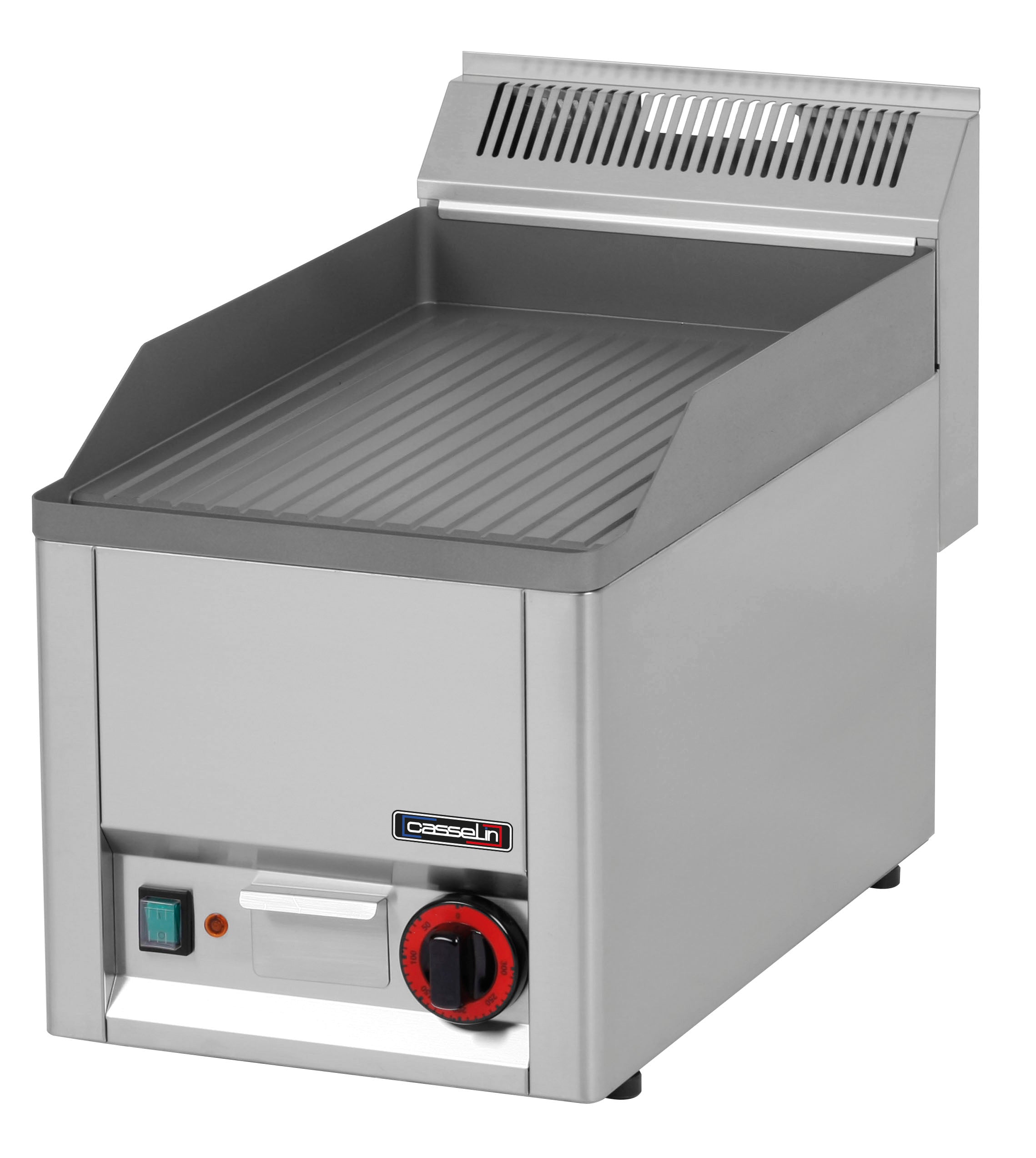 Grillplatta Rillet gjutjärn 33