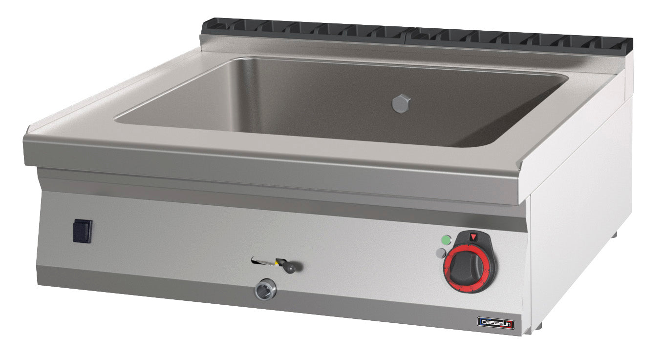 Bain-marie GN 2/1 200 mm med avloppskran 80