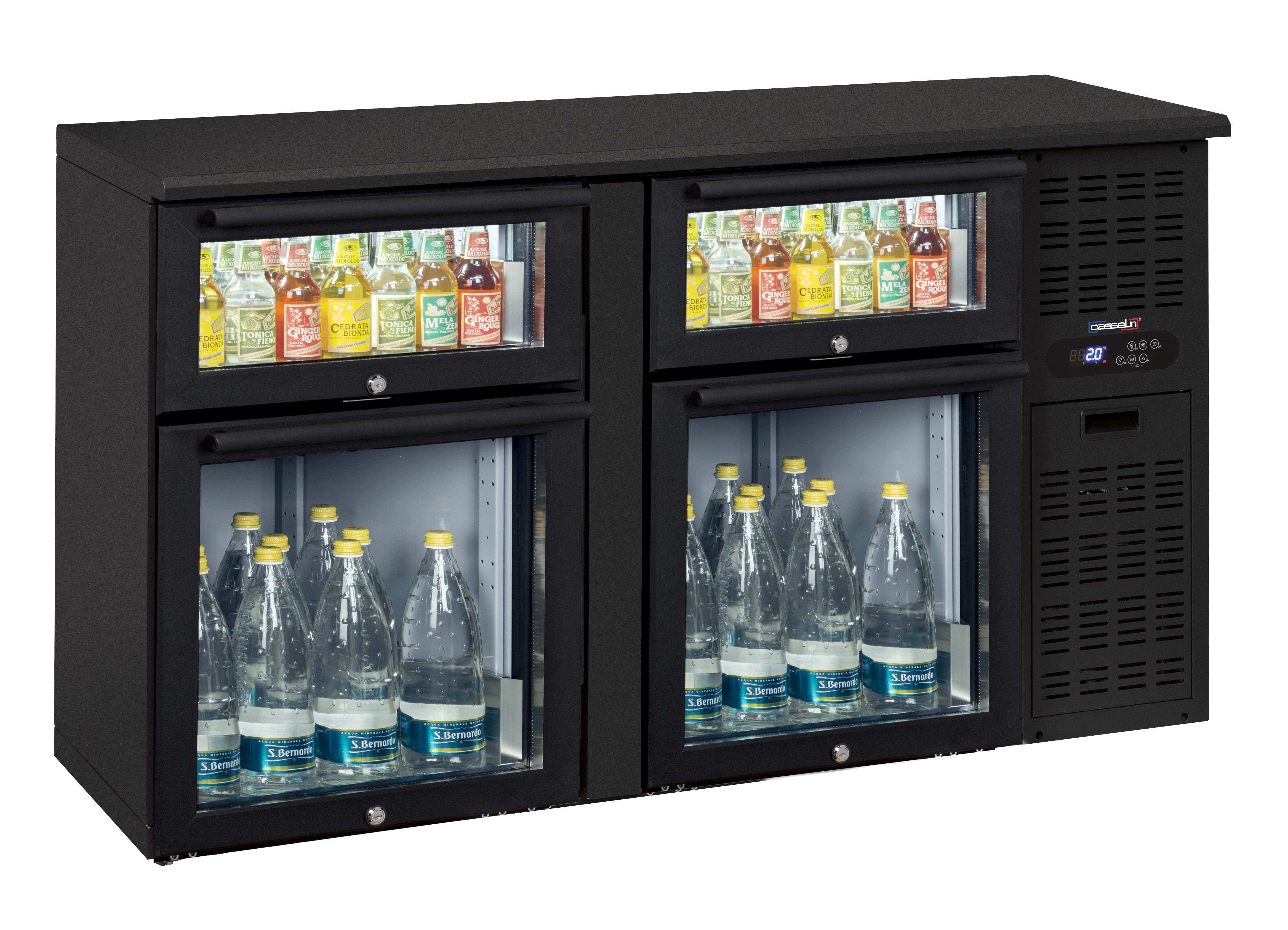 Backbarkylare 2 x 2 blandade glasburkar