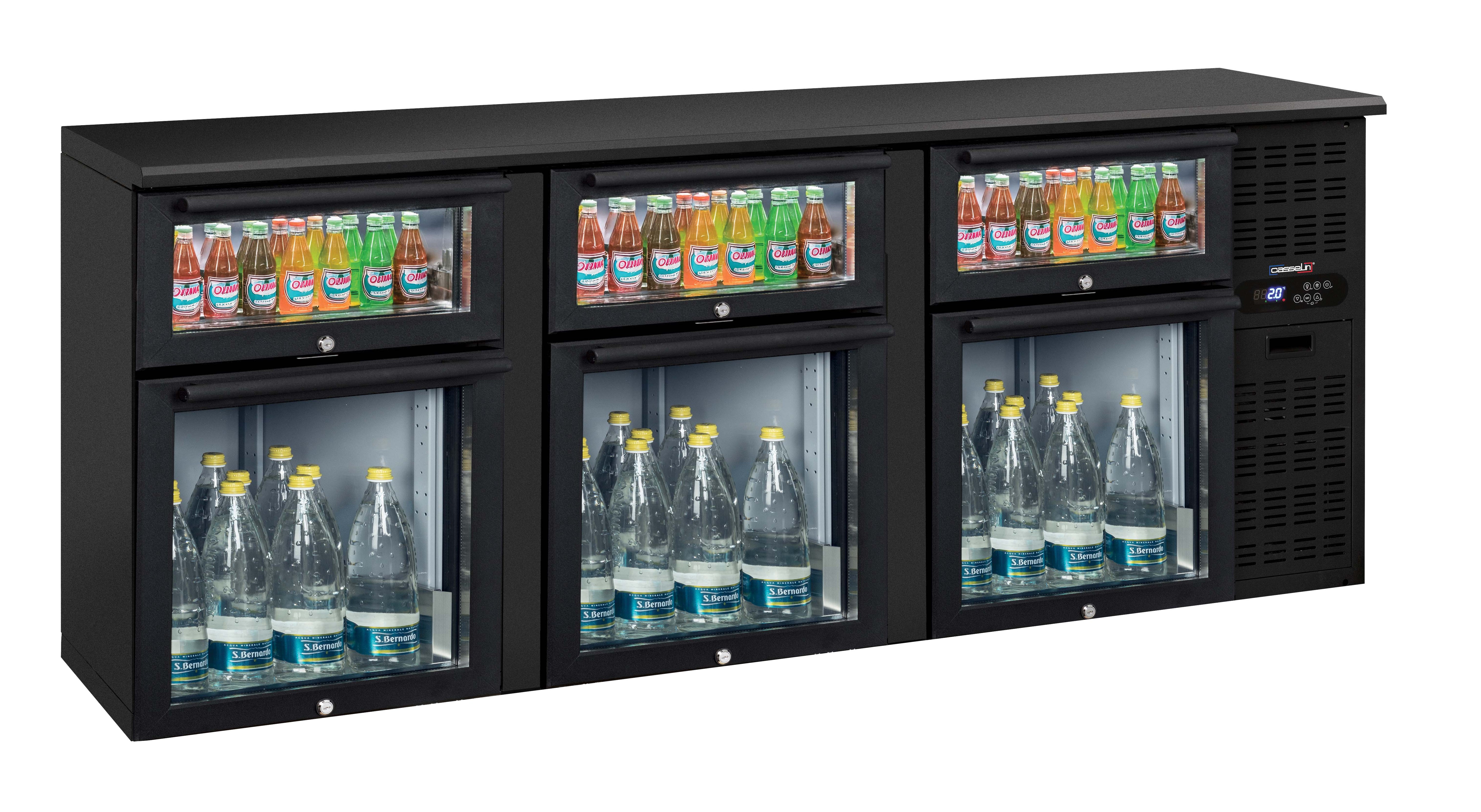 Backbarkylare 3 x 2 blandade glasburkar