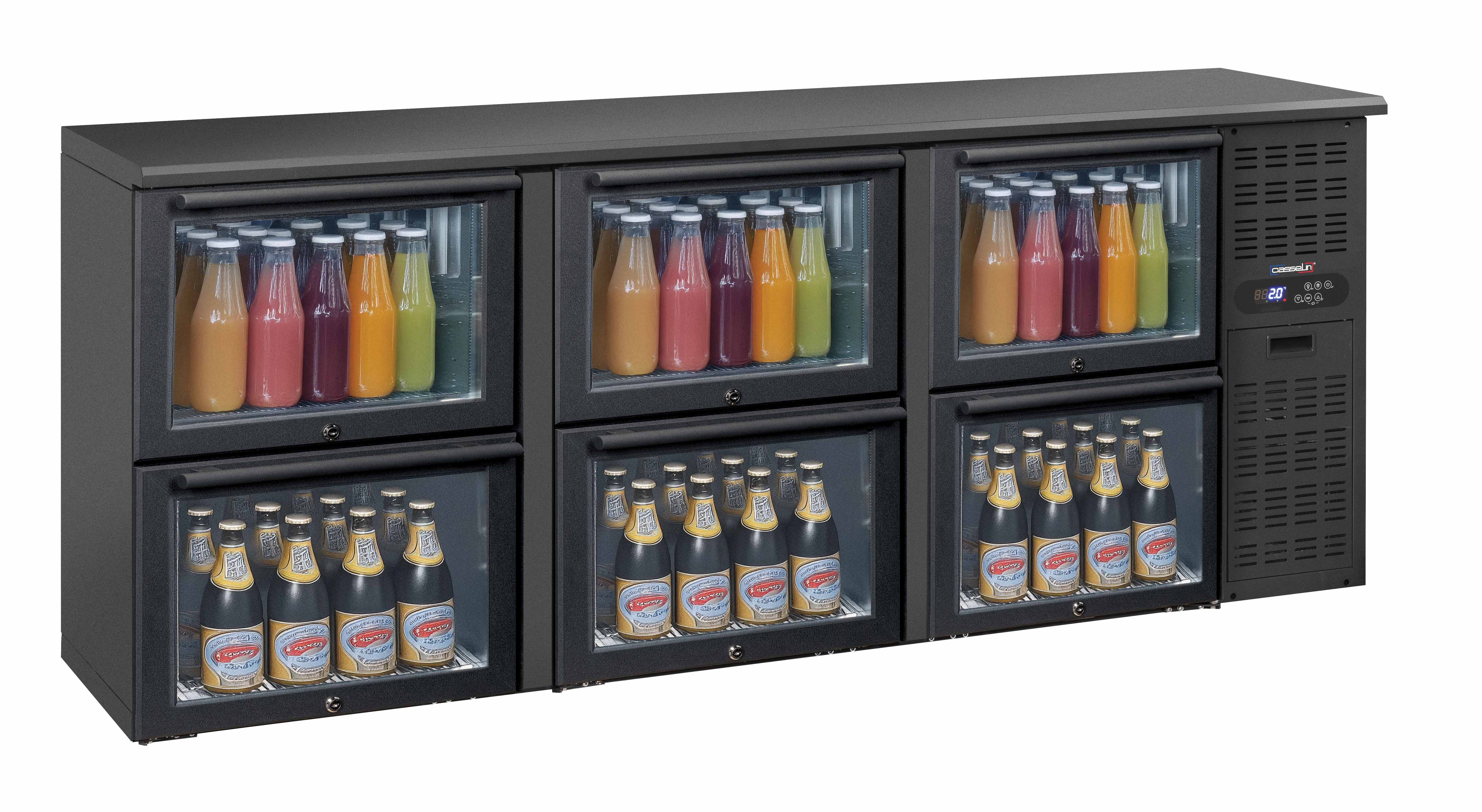 Backbarkylare 3 x 2 glasfack