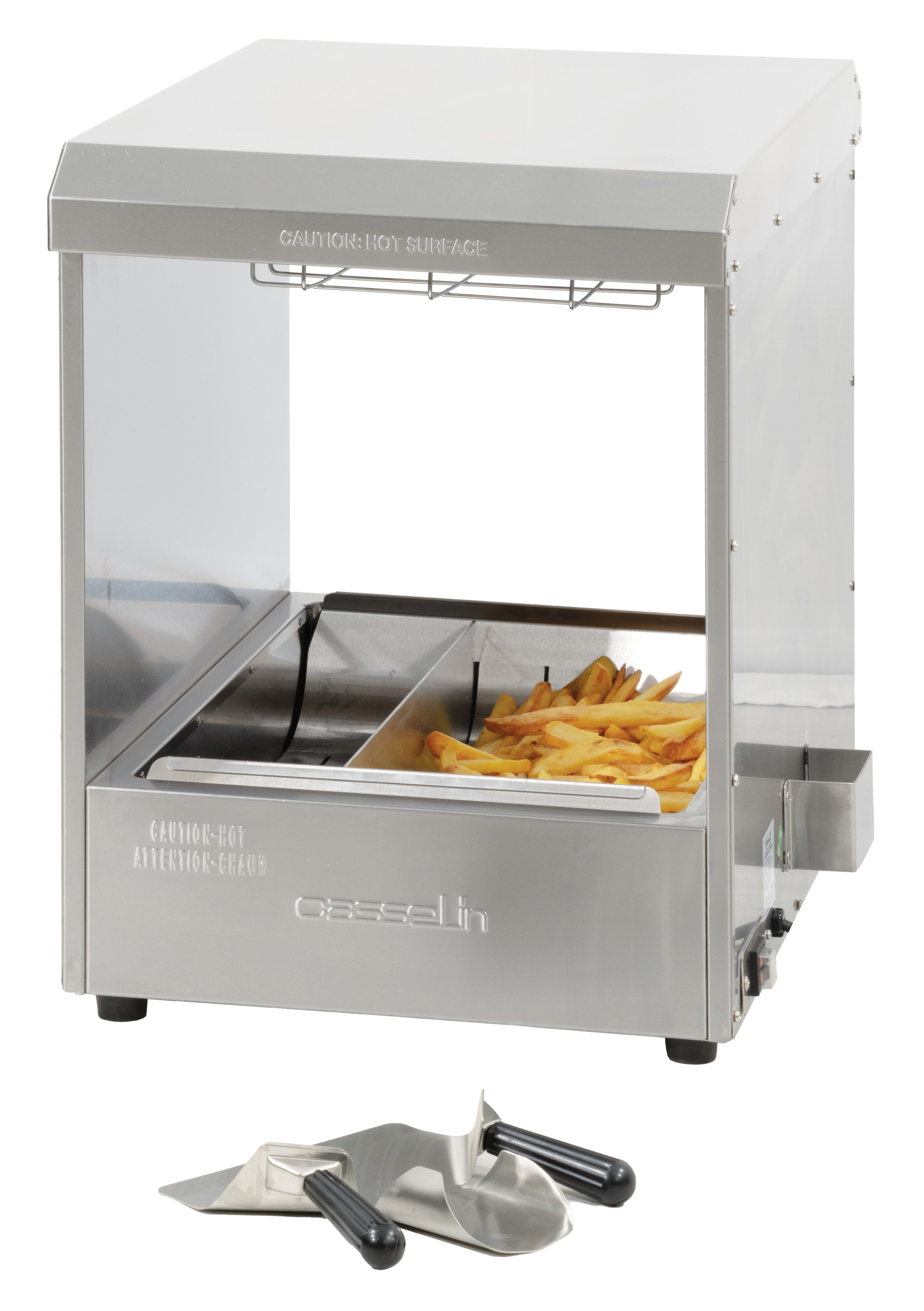 Pommes frites med kvarts dubbel värmeflöde S