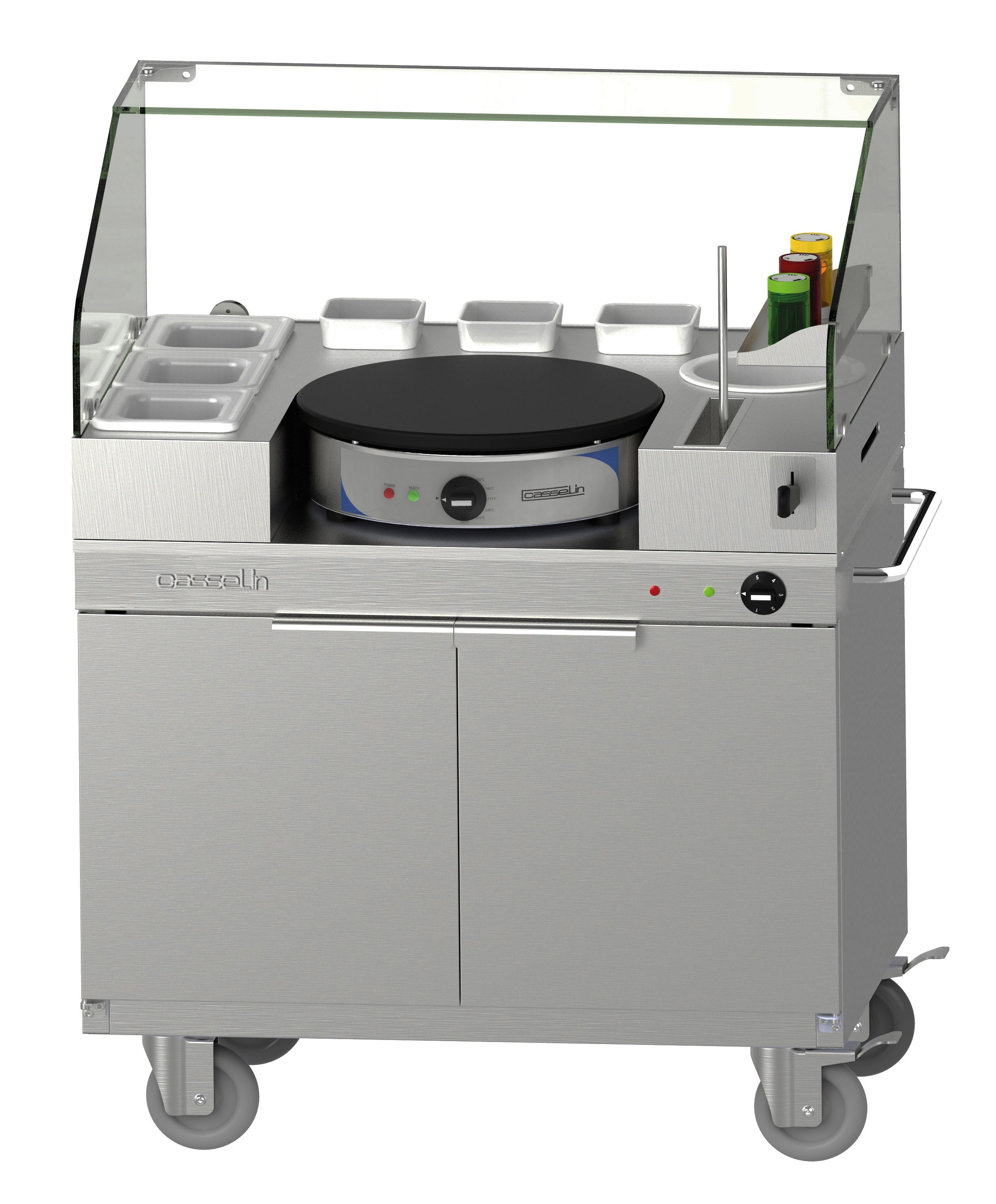 Elektrisk crêpe-maker-vagn 40 - avtagbar