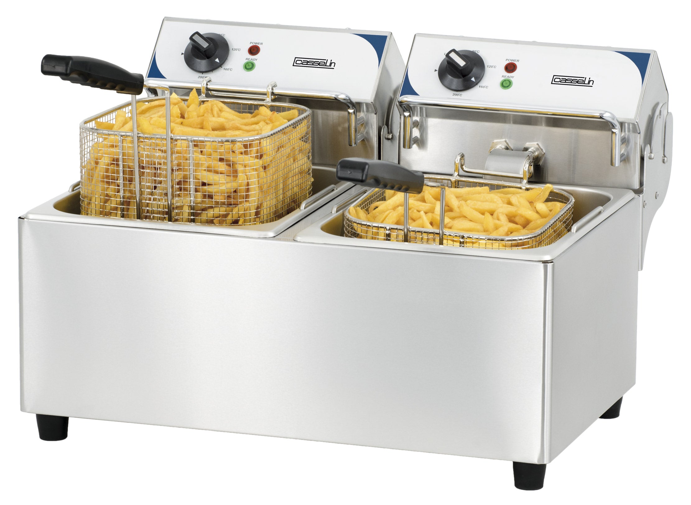 Elektrisk fritös 2 x 7 liter