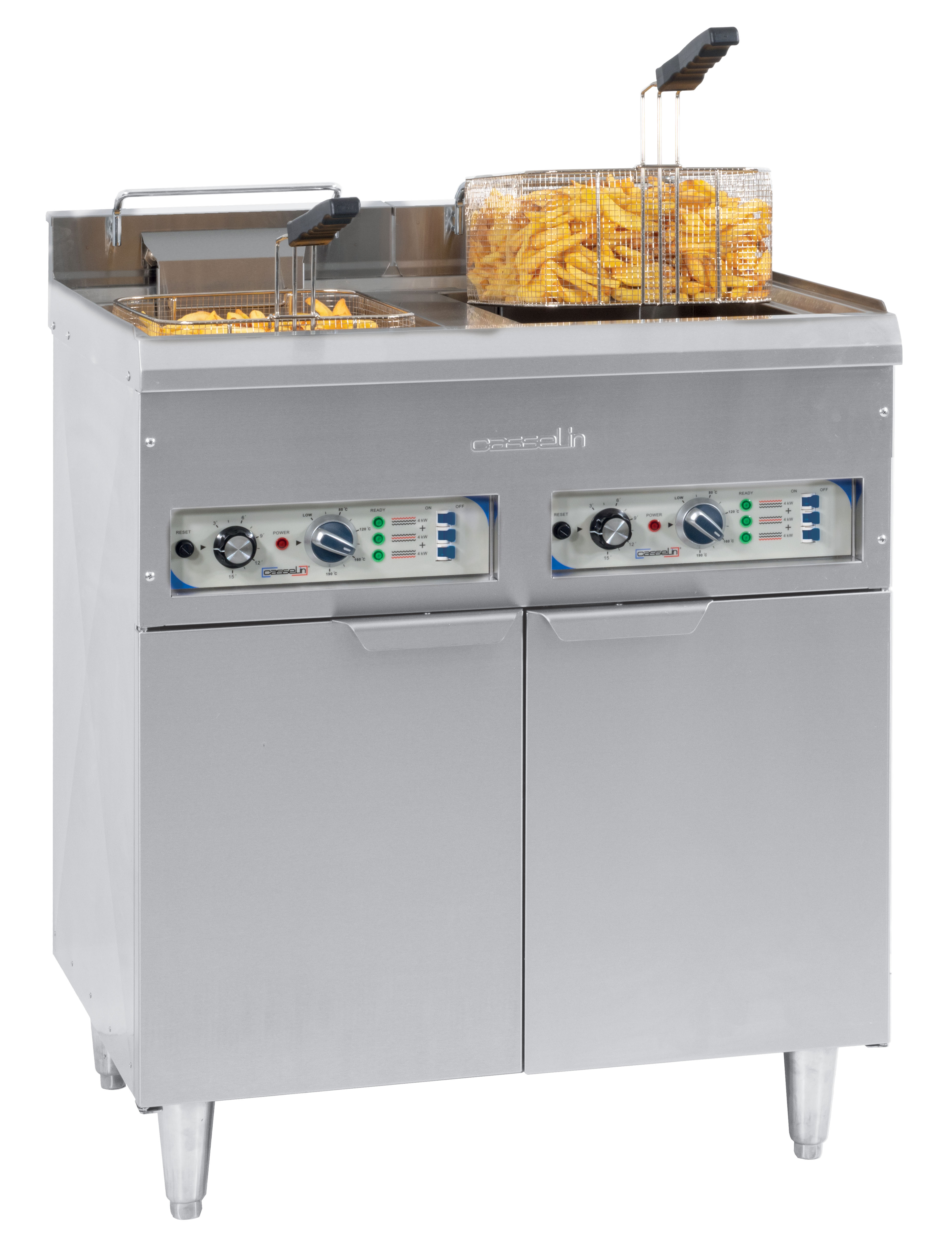 Frittstående fritös 2 x 16 liter