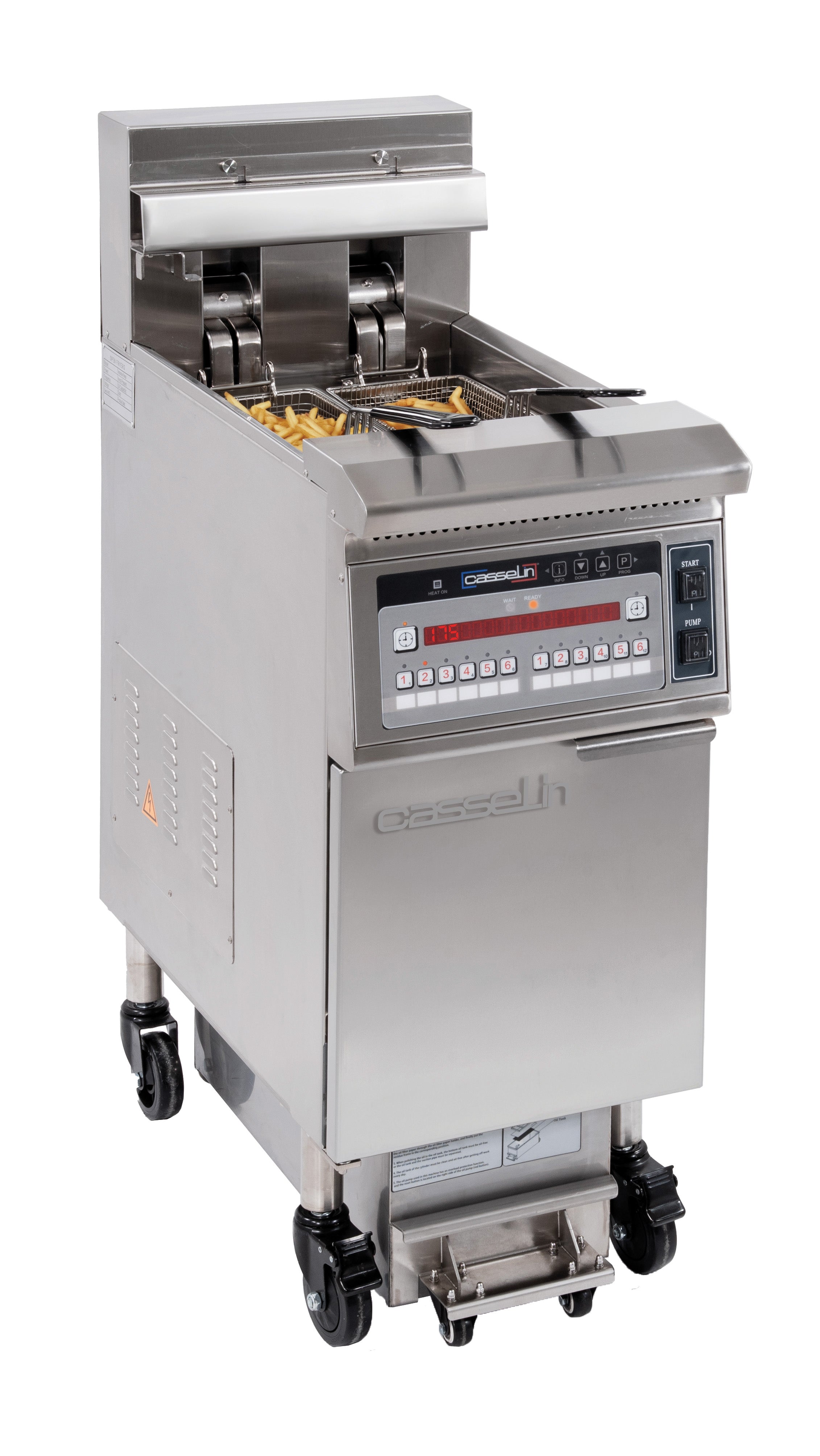 Elektrisk fritös med filtrering 22 liter 17kW