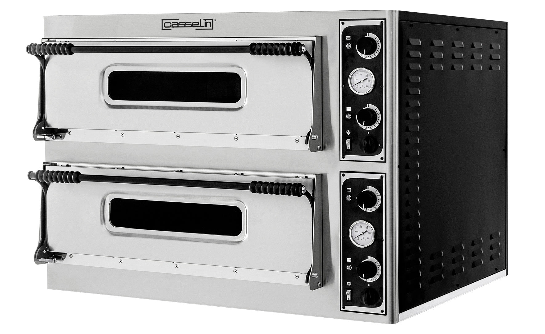 Elektrisk pizzaugn för 2x4 pizzor, 32 cm