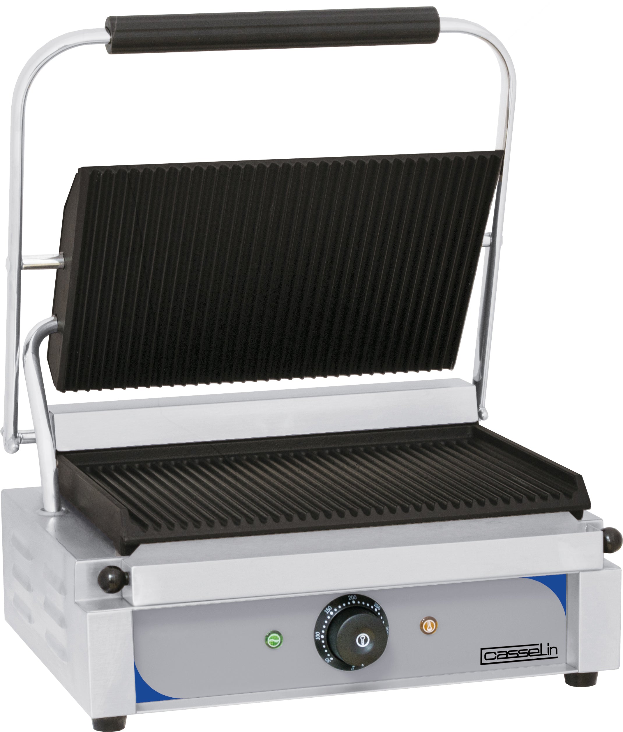Kontaktgrill med ribbor - ribbade plattor