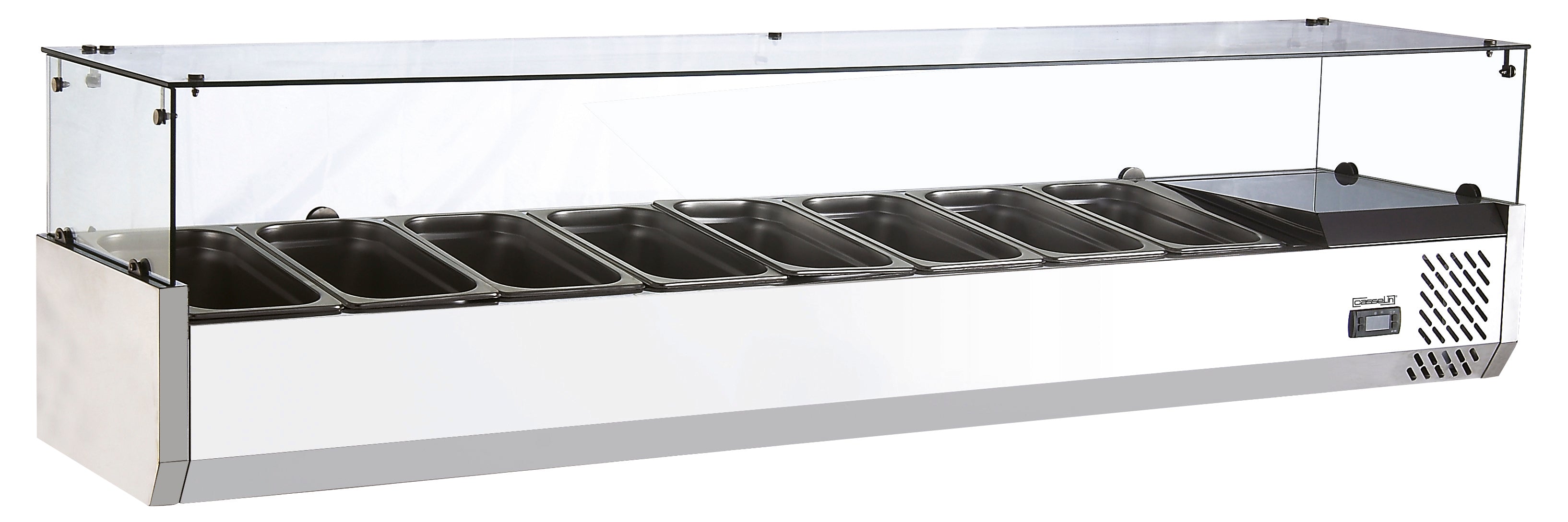 Bordsaladette 8x GN 1/3