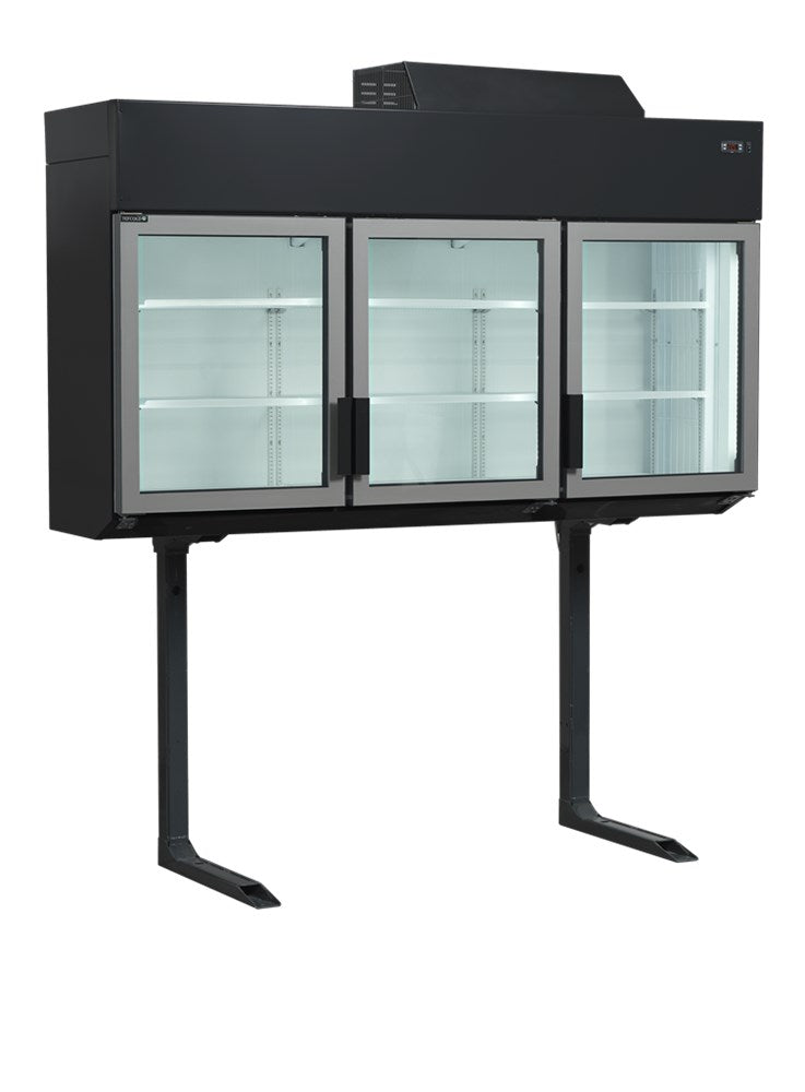 Display frys/kylare - 779 liter - vägg MTF185B