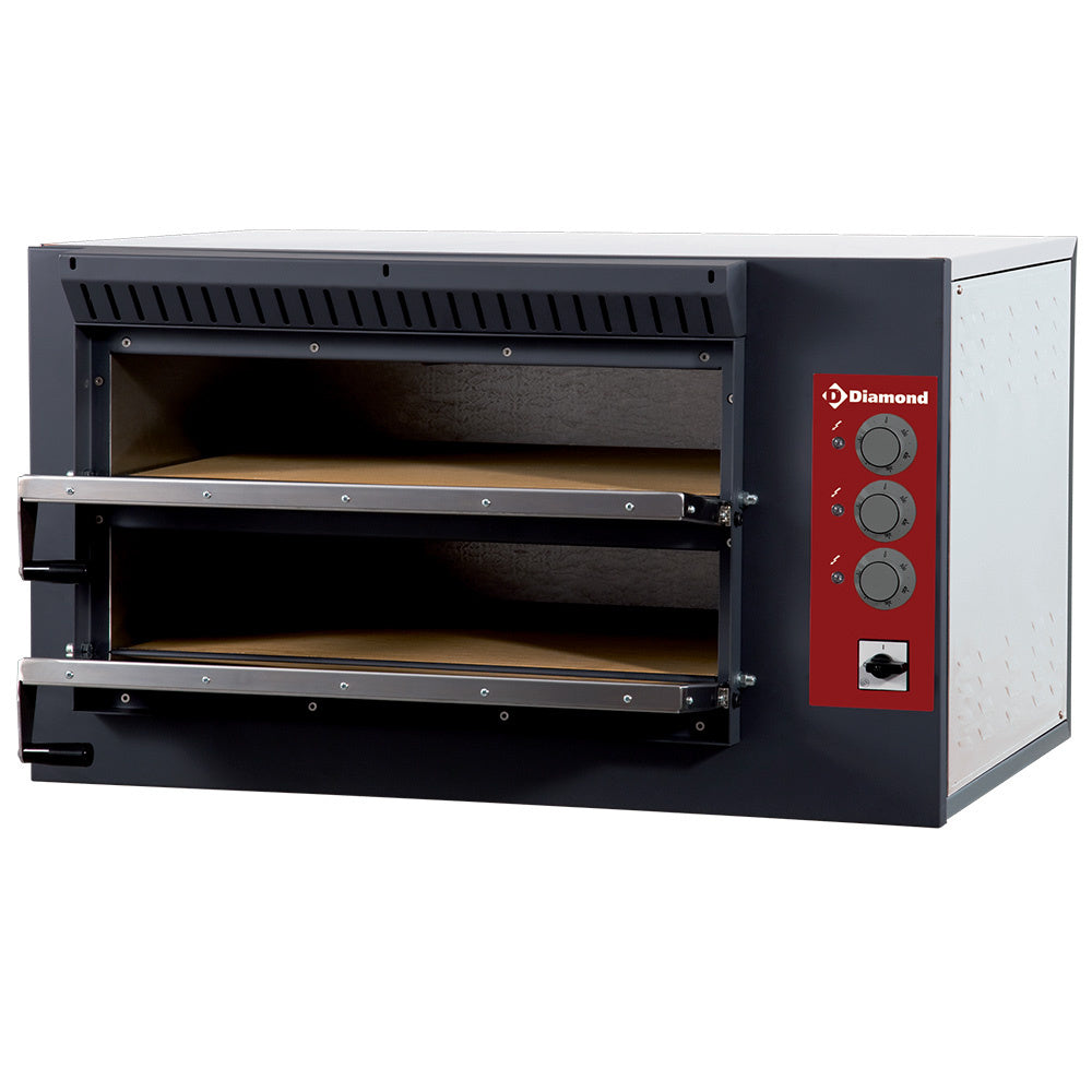 Elektrisk pizzaugn, 2 kammare