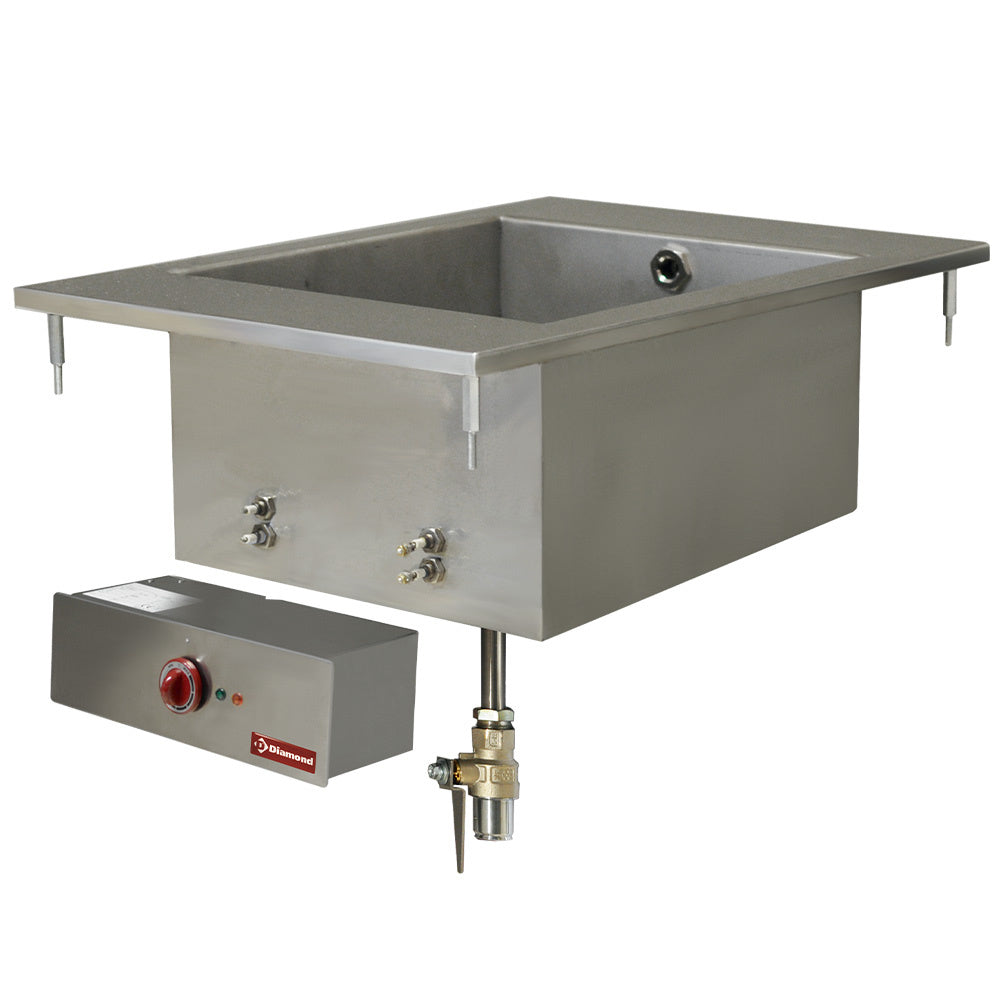 Elektrisk bain-marie GN 1/1, infällbar