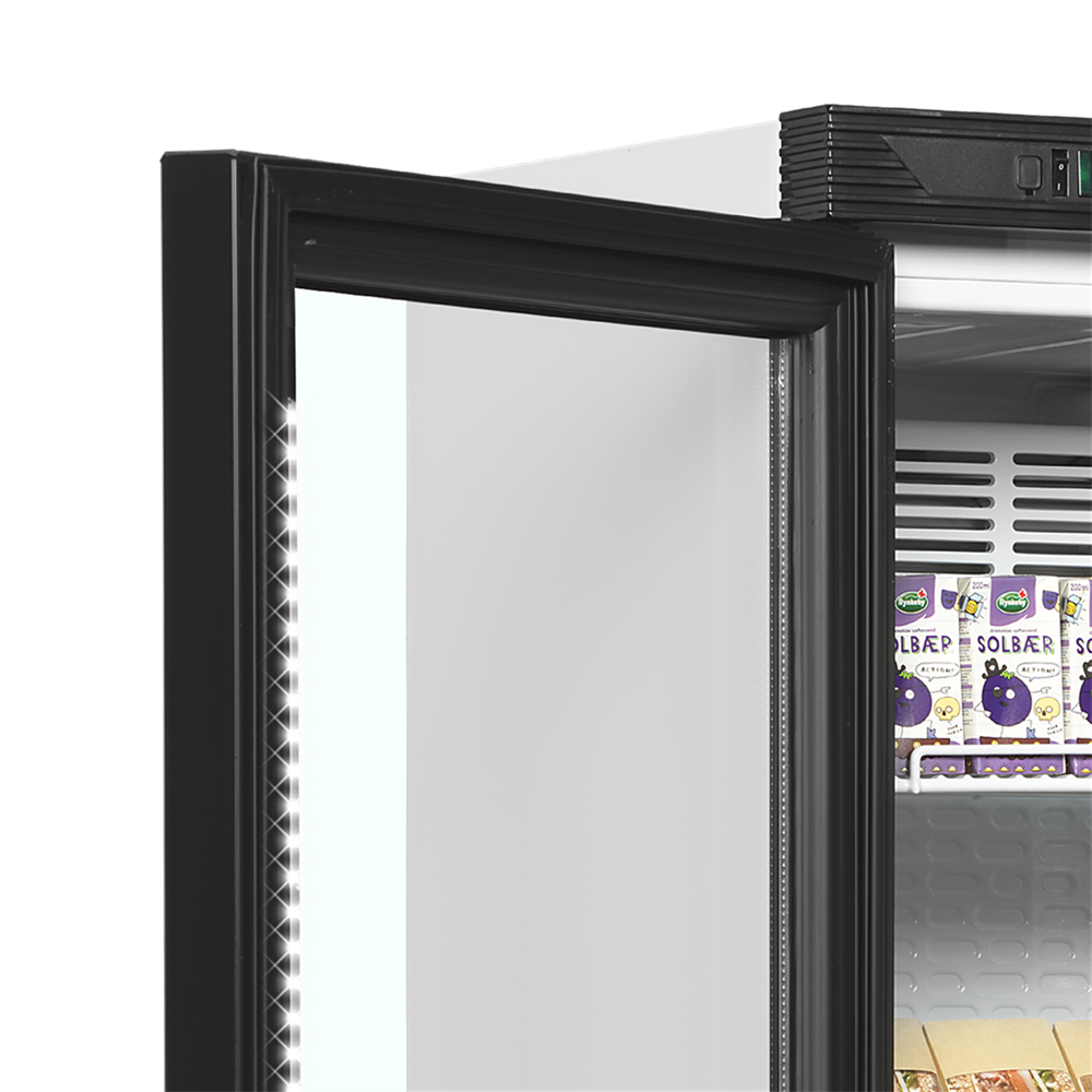 Flaskkyl, vänsterhängd dörr -372 liter - CEV425 - 1 LED L/H