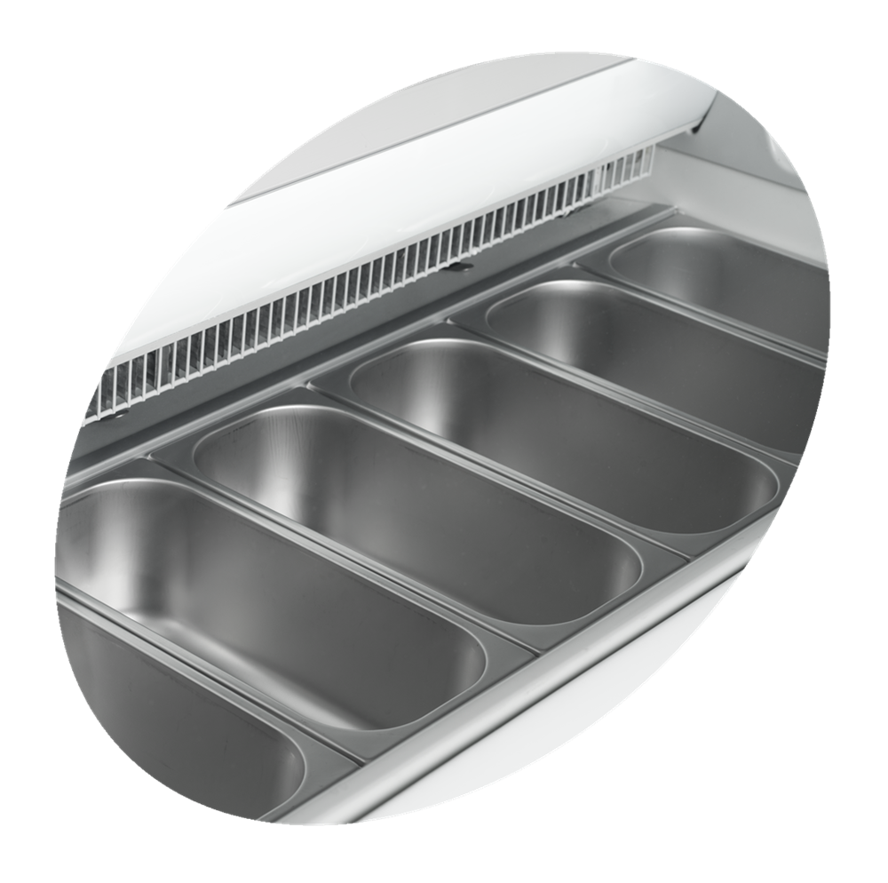 Isdisk / Scoop isfrys - 7 x 5 liter - UDRS9