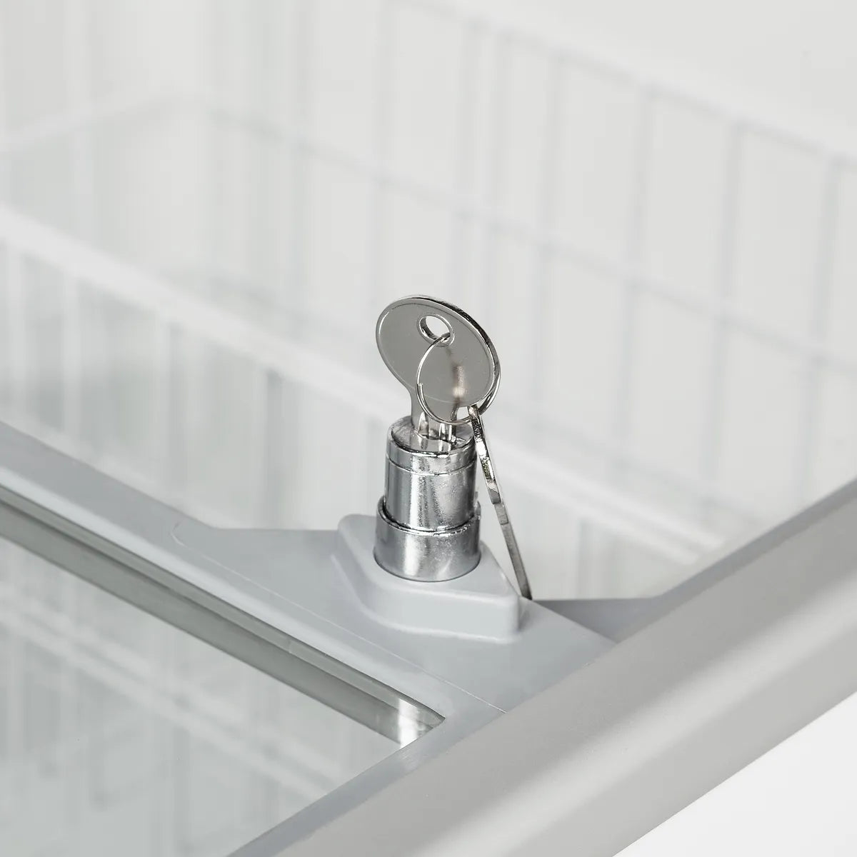 Frysskåp / Fryslåda - 401 liter - glaslocket - IC401SC