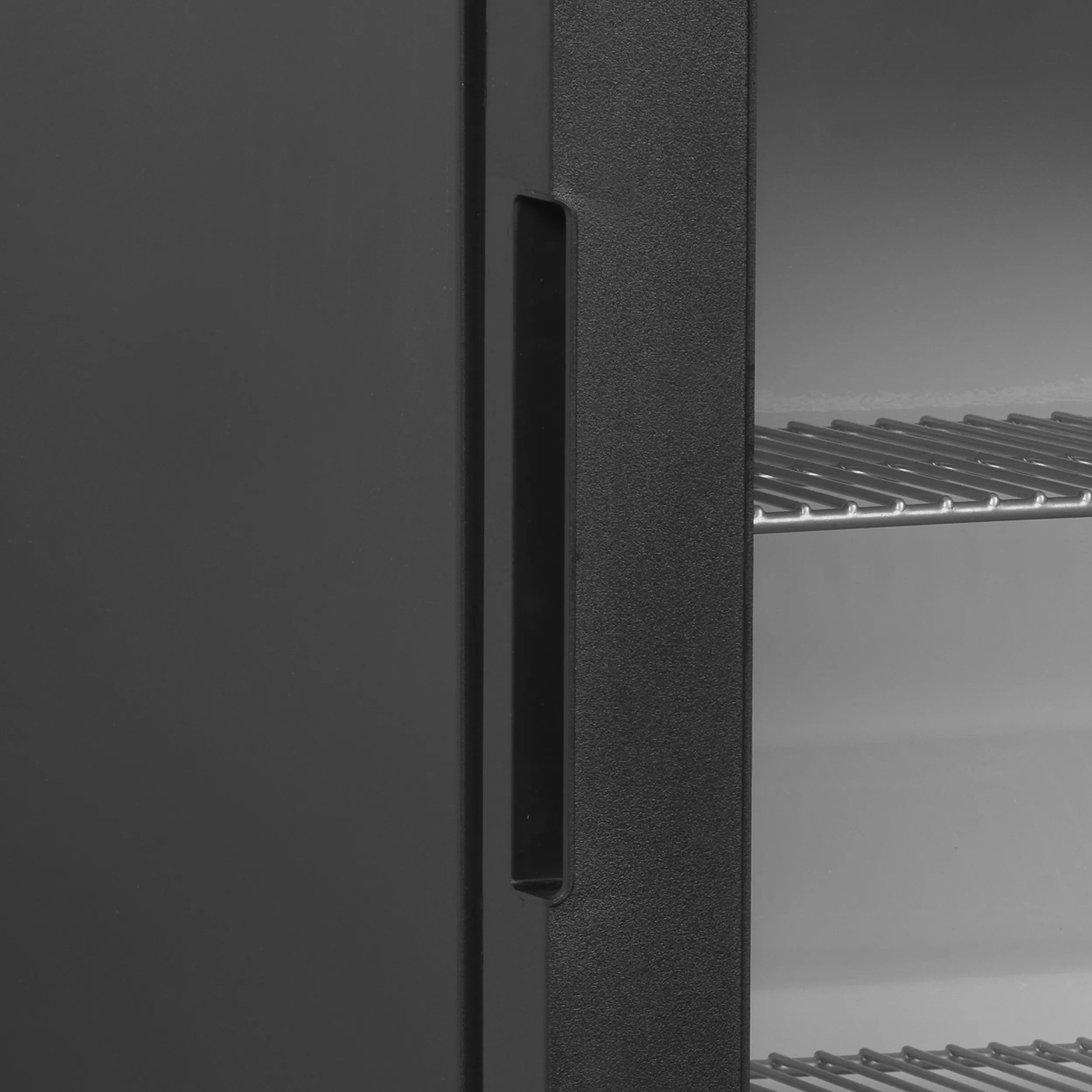 Svart minibar TM44G-1