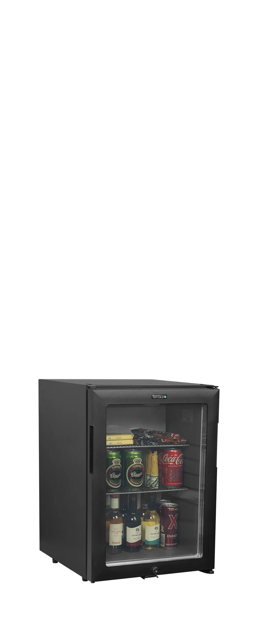 Svart minibar TM44G-1