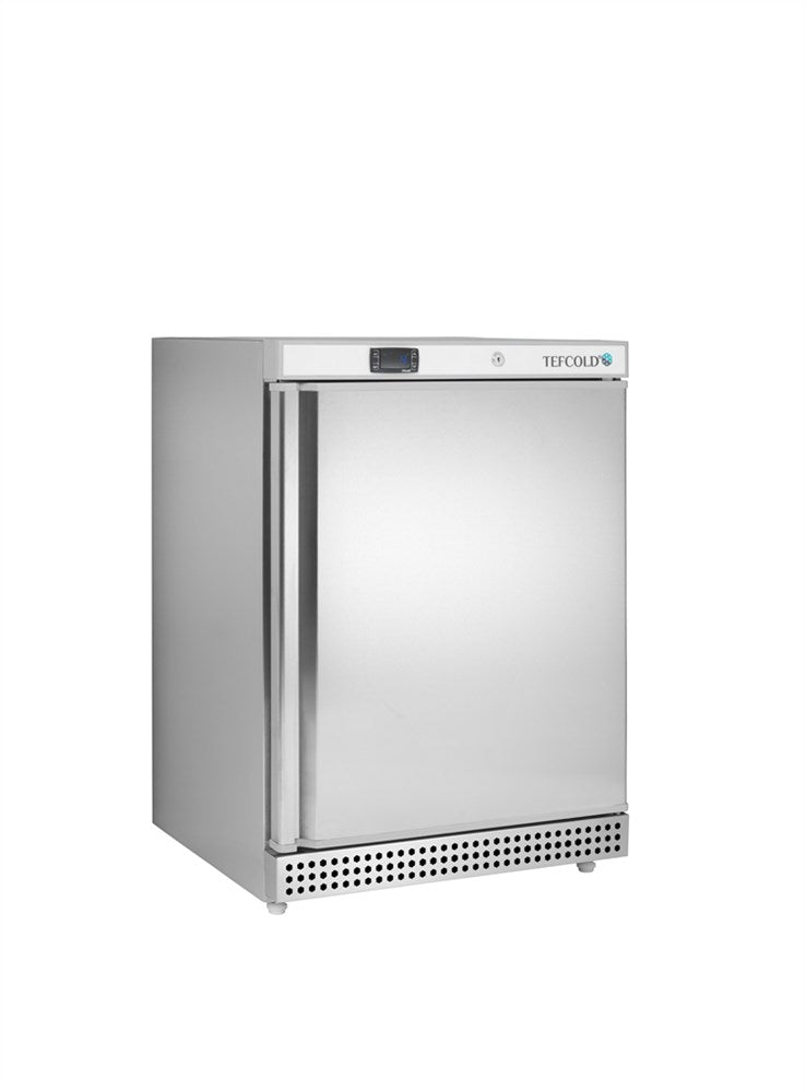 Lagringskylskåp - rostfritt stål - 130 liter - UR200X1