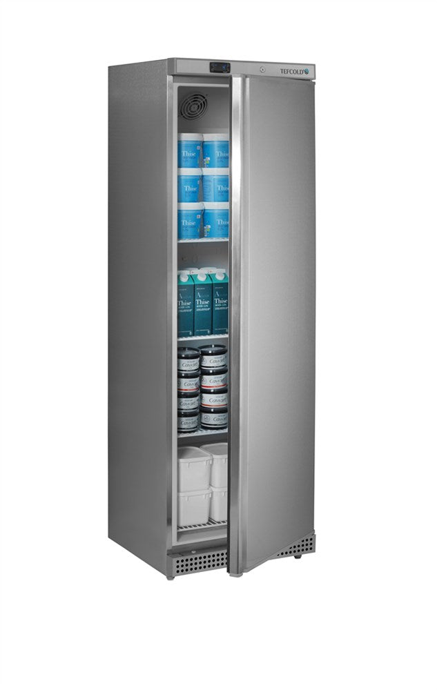Lagringskylskåp - 350 liter - rostfritt stål - UR400X1