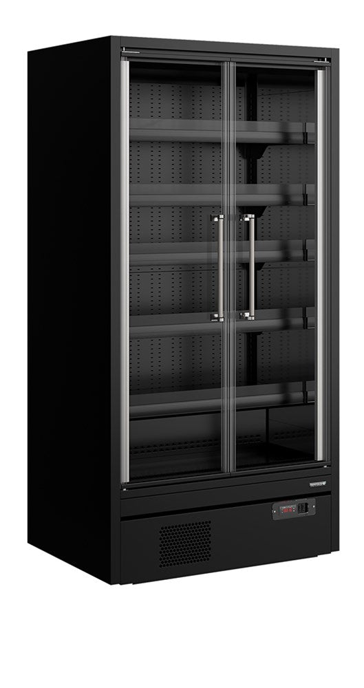 Multideck kylare för supermarket Galaxy+ GP10FGD Svart