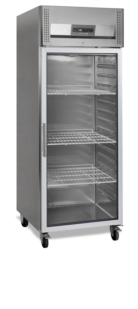 Kylskåp i rostfritt stål GN2/10 - RK710G
