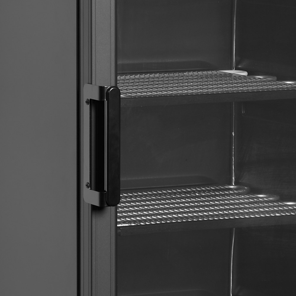 Svart displayfrys 300 liter - UFSC371G Svart