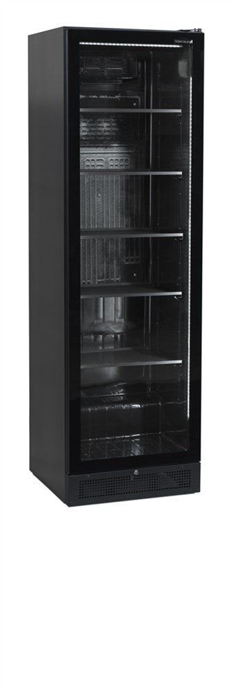 Svart displaykylskåp - SCU1425 FRAMELESS