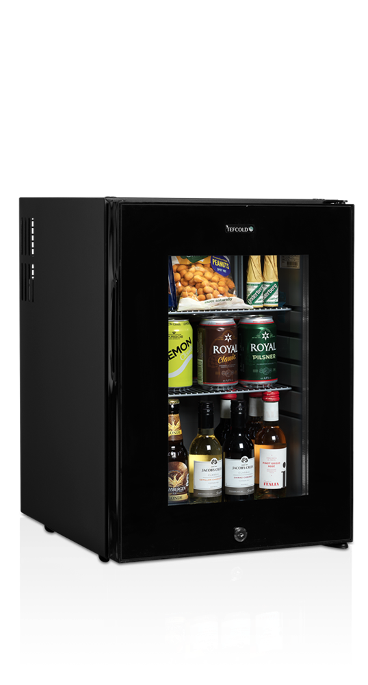 Svart minibar TM33G 