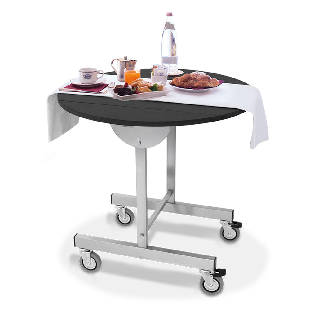 Servettsbord Ø 800 mm, för rumsservice
