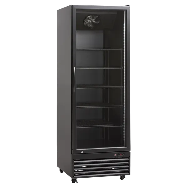 Displaykyl - 1 dörr - 592 liter - svart - SD 726 BE