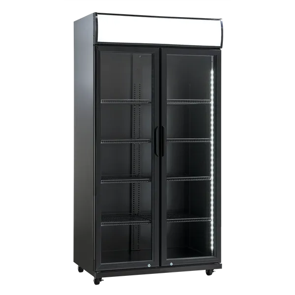 Displaykyl - 2 dörrar - 569 liter - svart - SD 881 BHE