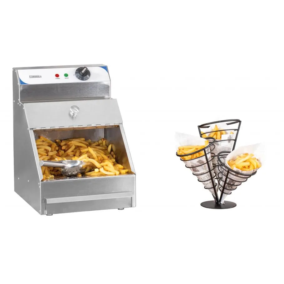 Pommes frites varmare 