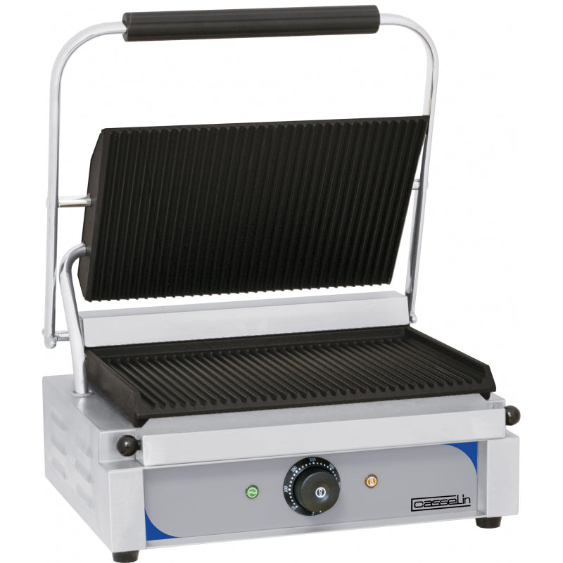 Panini Klämgrill - Räfflad - 410 x 370 mm 
