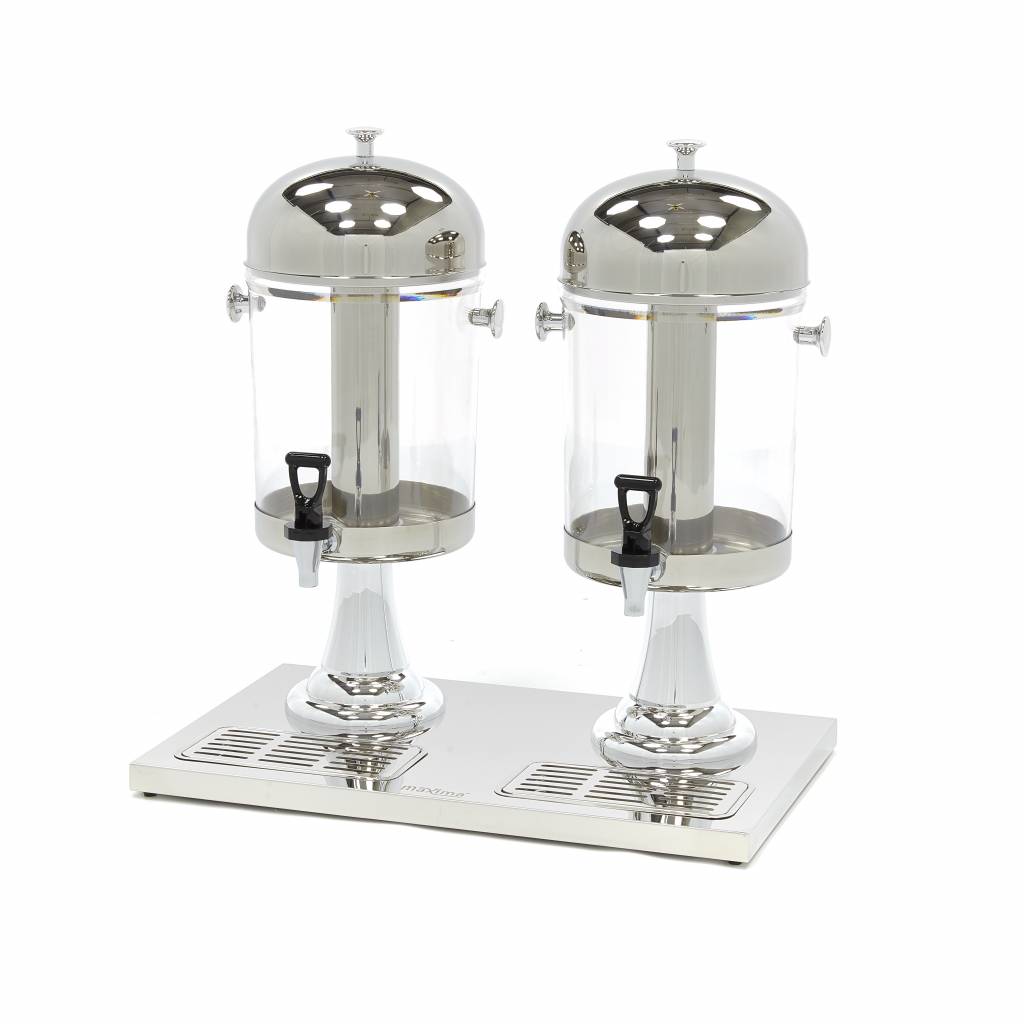 Dryckesautomat - 2 x 8L - Central kylrör - Fungerar utan el