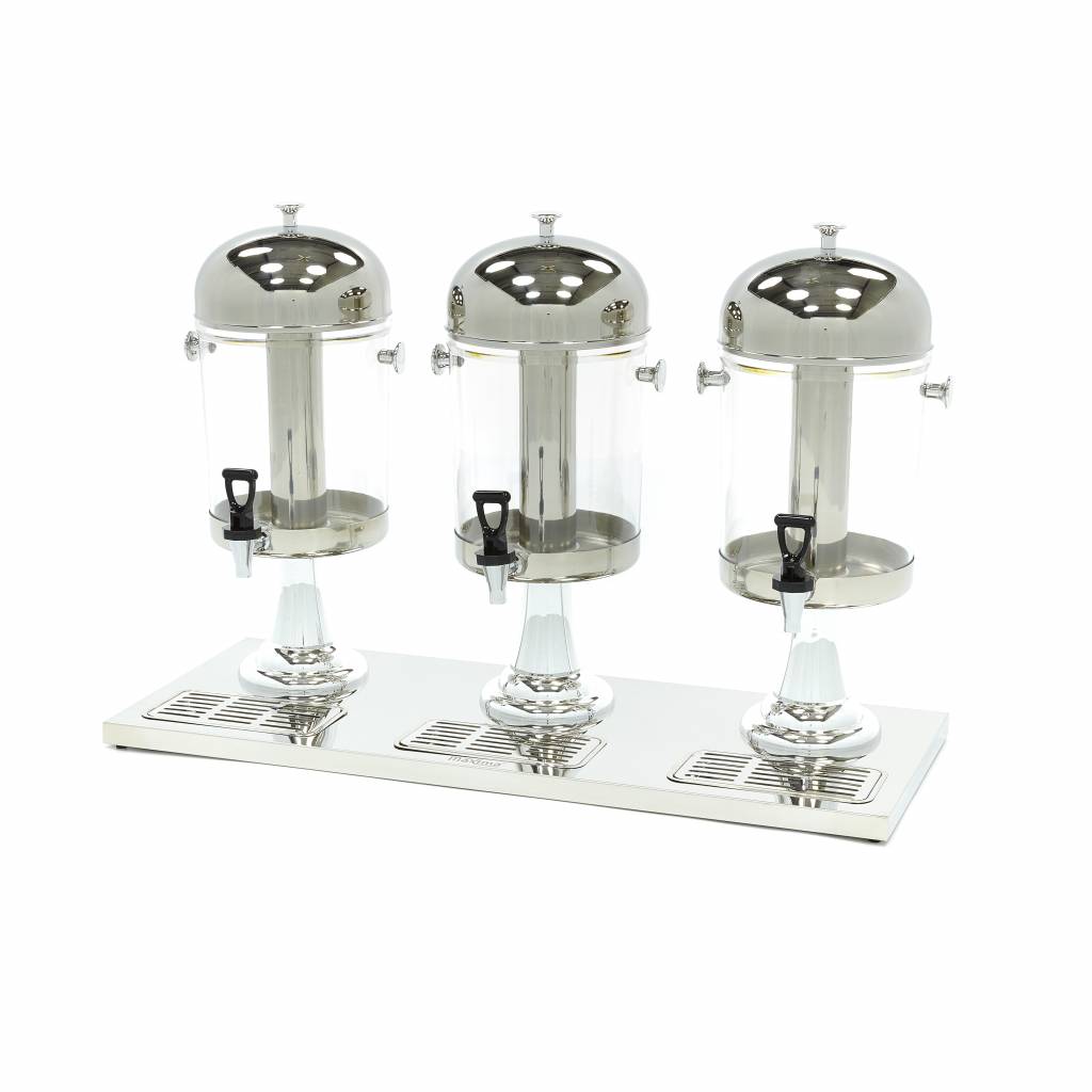 Dryckesautomat - 3 x 8L - Central kylrör - Fungerar utan el