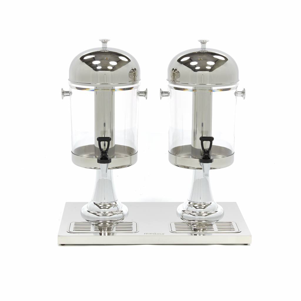 Dryckesautomat - 2 x 8L - Central kylrör - Fungerar utan el