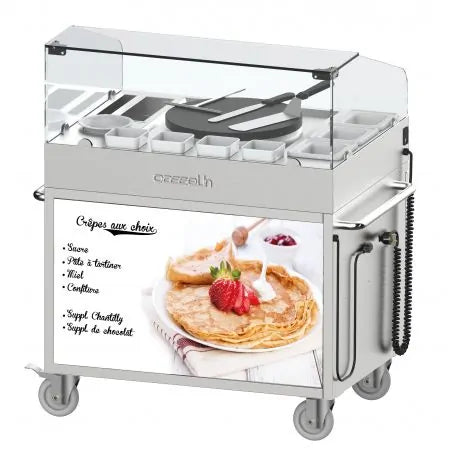 Crepe Maker Trolley 40 Inbyggd