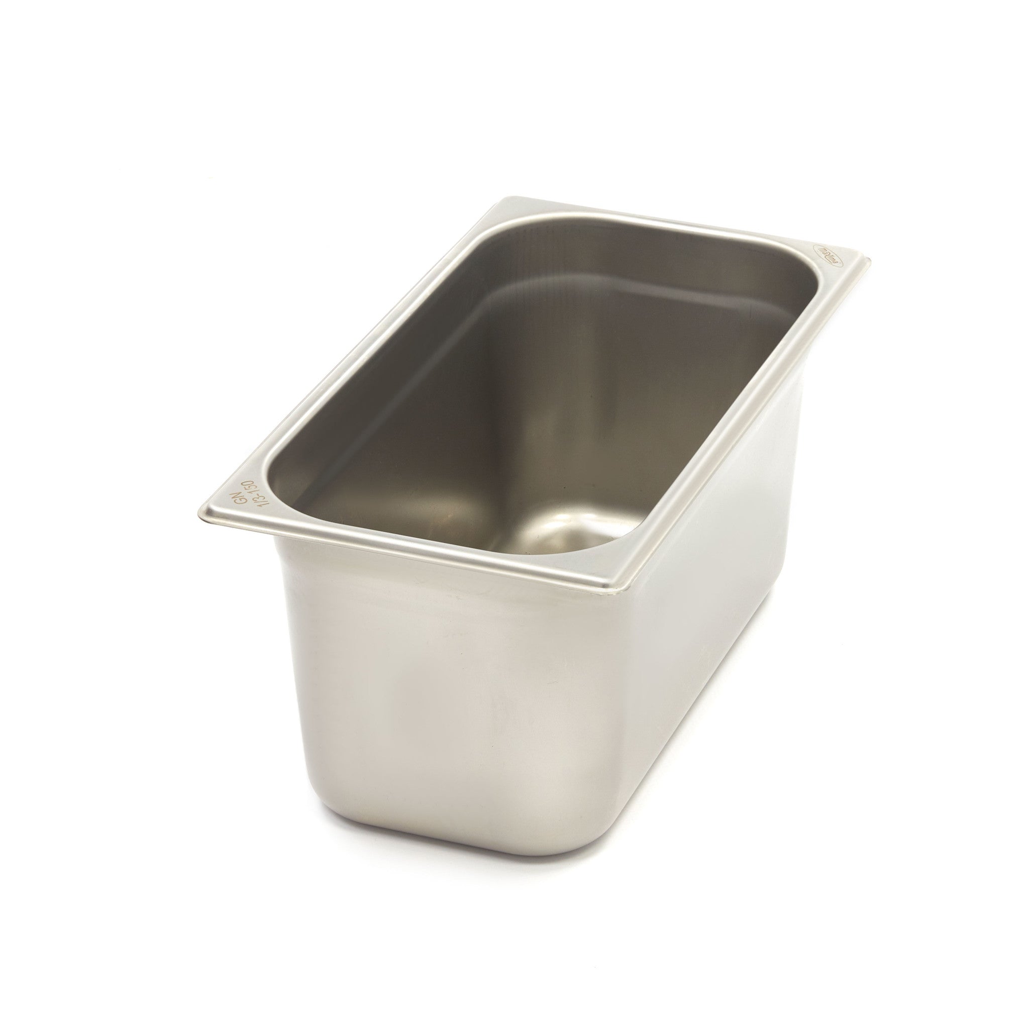 Gastronorm behållare - 3 stycken - 1/3 GN - 15 cm djup - rostfritt stål
