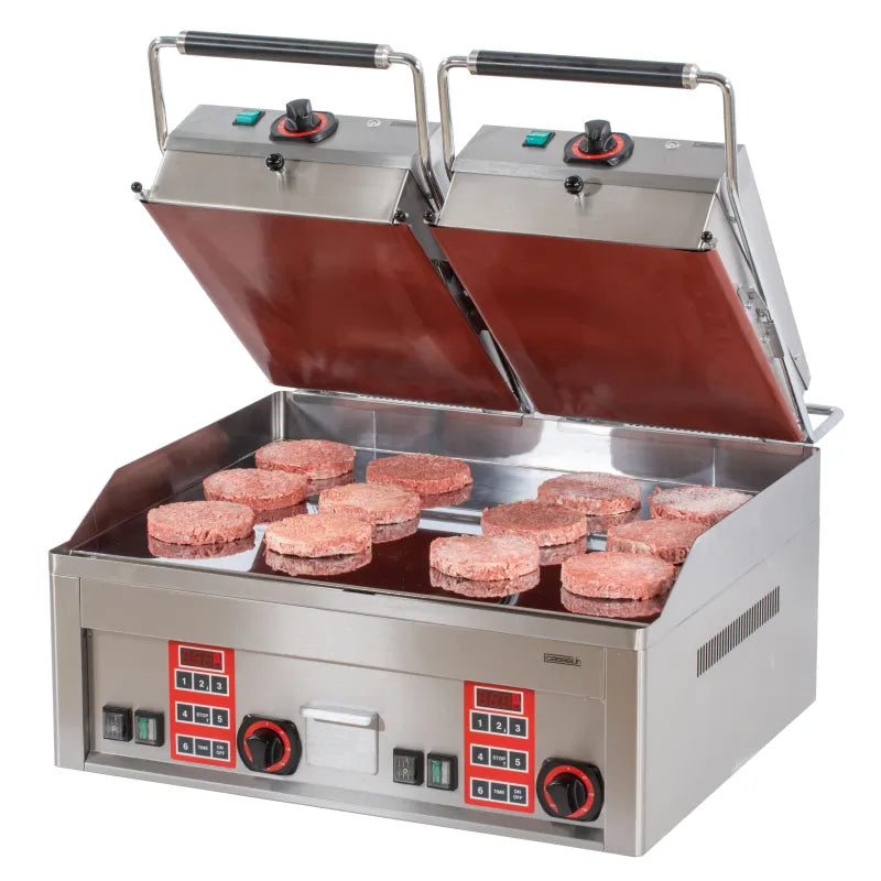 Clamshell Grill - Turbo Grill - Dubbel elektrisk 