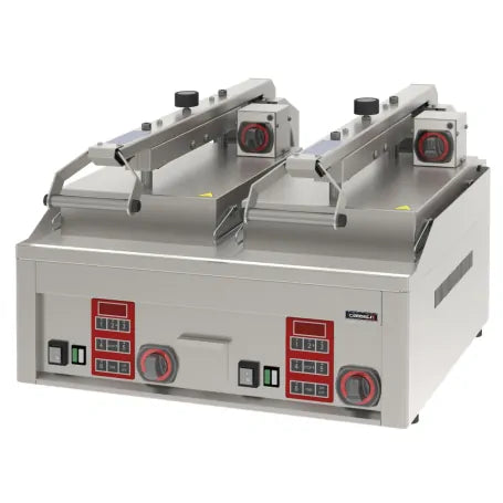 Flip Grill - Dubbel halvautomatisk elektrisk mussla 