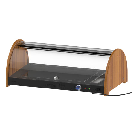 Uppvärmd roll-Top buffédisplay 