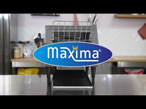 Brödrost / transportör - 300 skivor / t - justerbar hastighet - inkl. smulbricka