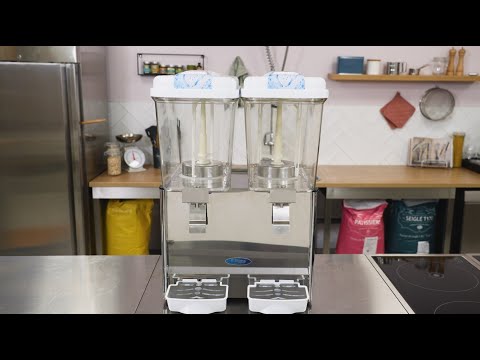 Dryckesautomat - 2 x 18L - Elektrisk - inklusive omrörningsmekanism