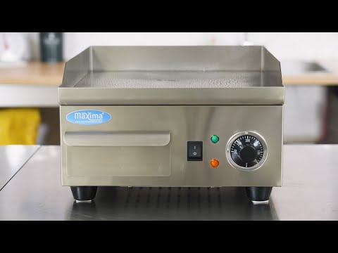 Grillpanna av professionell kvalitet - Smidig - Dubbel enhet - 60 cm djup - Gas