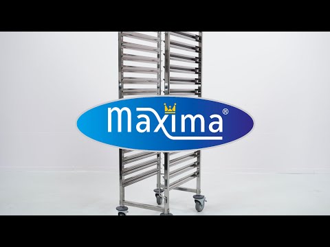 Slot cart - Gastronorm - Passar 16 x 1/1 GN brickor - exkl. GN brickor