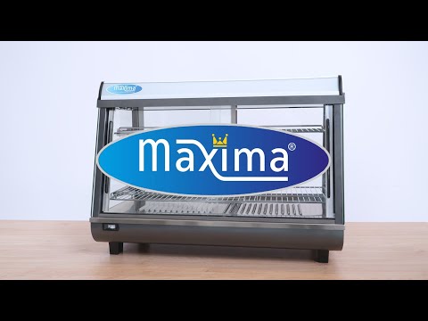 Uppvärmd matdisplay - 186L - 121,5 cm - 3 hyllplan