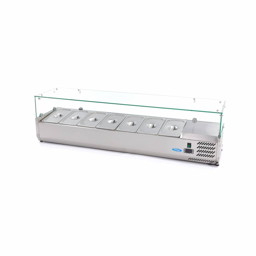 Kyluppsättning - 160 cm - passar 7 x 1/3 GN