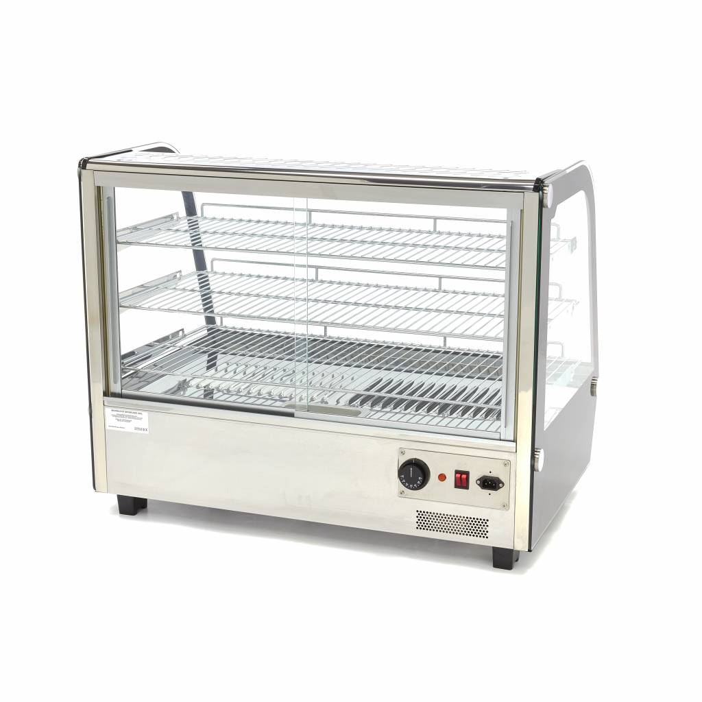 Värmeskåp - Värmedisplay - 160L - 85,6cm - 3 hyllor